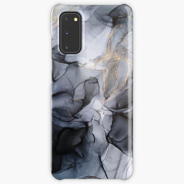 Calm but Dramatic Light Monochromatic Black & Grey Abstract Samsung Galaxy Snap Case