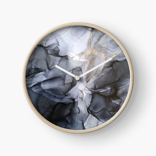 Item preview, Calm but Dramatic Light Monochromatic Black & Grey Abstract designed and sold by Elizabeth  Karlson.