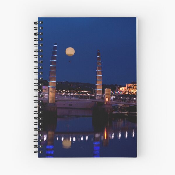 Item preview, torquay harbour foot bridge and tethered balloon designed and sold by Anna Goodchild.