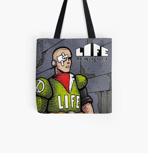 Life The Necropolis: Eye All Over Print Tote Bag