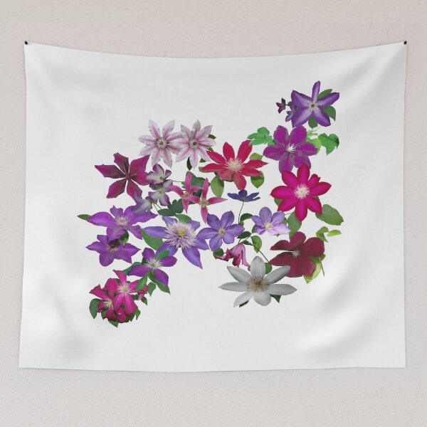 Item preview, Cascade of Clematis designed and sold by rvjames.
