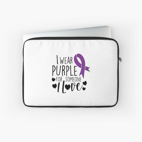 Item preview, I Wear Purple for Someone I Love Alzheimers designed and sold by hadleydesigns.