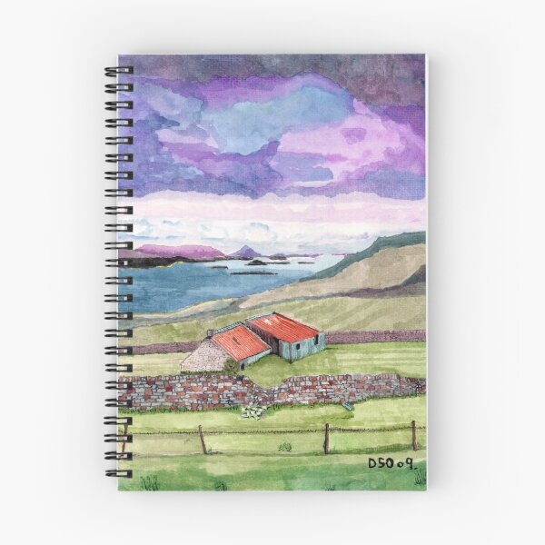 Item preview, Storm over Shetland Croft designed and sold by doatley.