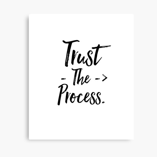 Have Faith And Trust The Process Lettering Quote, Commercial Use, Instant  Download, Vector Design, Icons