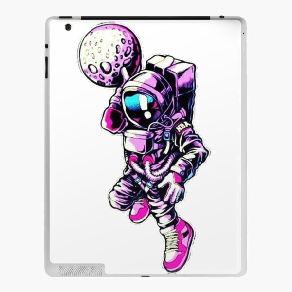 Basketball astronaut iPad Skin