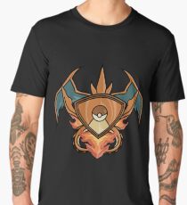 Charizard pokemon shield Men's Premium T-Shirt