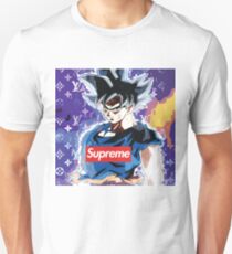 urban style glitch Ultra Instinct Goku Mastered - Migatte No Gokui Unisex T-Shirt