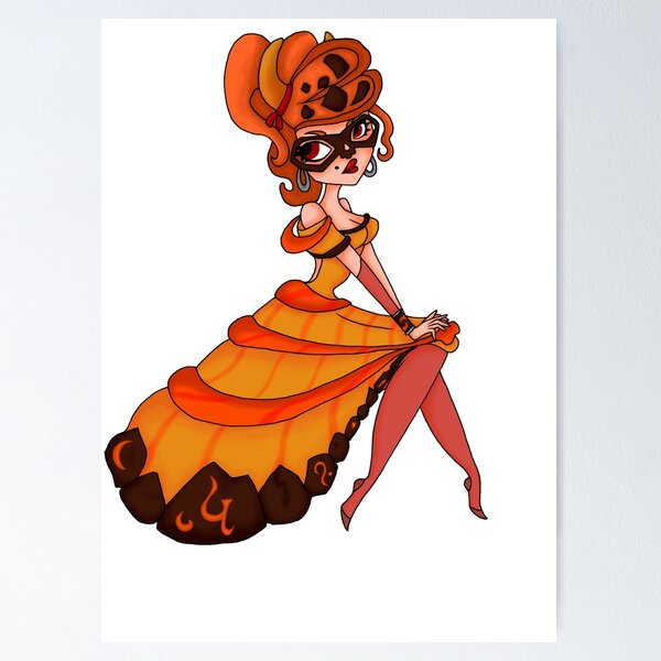 Item preview, Lady in mask designed and sold by Zelala.