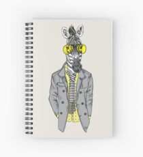 Hipster Zebramann Spiralblock