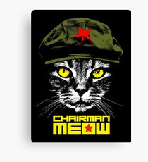 Chairman Meow Canvas Print