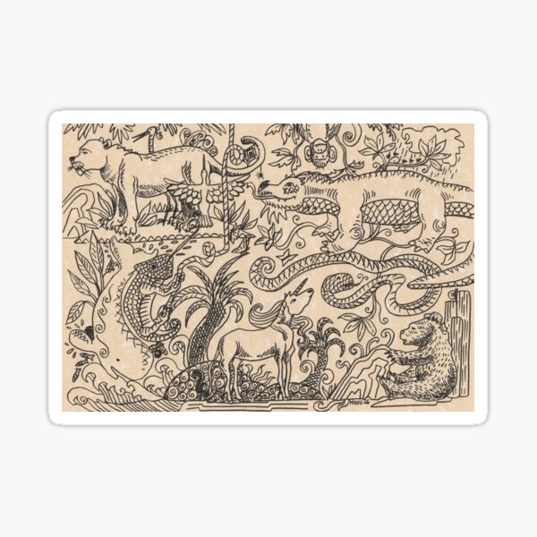 bestiary Sticker