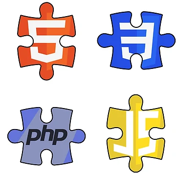 Artwork thumbnail, Puzzle html5 css3 javascript php by yourgeekside