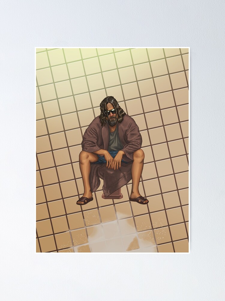Alternate view of The Dude - The Big Lebowsky Poster