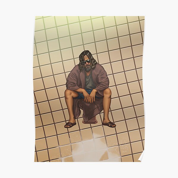 The Dude - The Big Lebowsky Poster