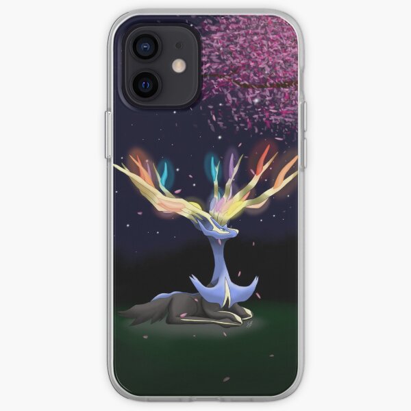 Nocturnal Xerneas iPhone Soft Case