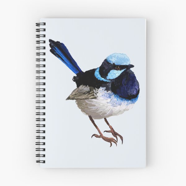Item preview, Superb Fairy Wren - 'Little Blue Wren' designed and sold by labradorescence.