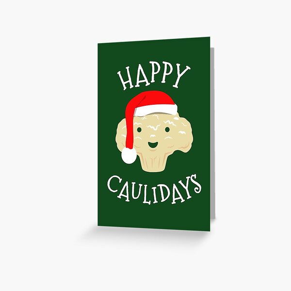 Item preview, Cauliflower Christmas, Keto Diet Vegan Diet, Funny Happy Caulidays designed and sold by propellerhead.