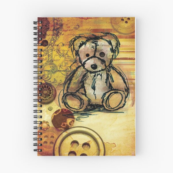 Item preview, Button bear designed and sold by Narelle Craven.