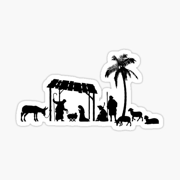 Item preview, Nativity Scene designed and sold by ShirtsForHumans.