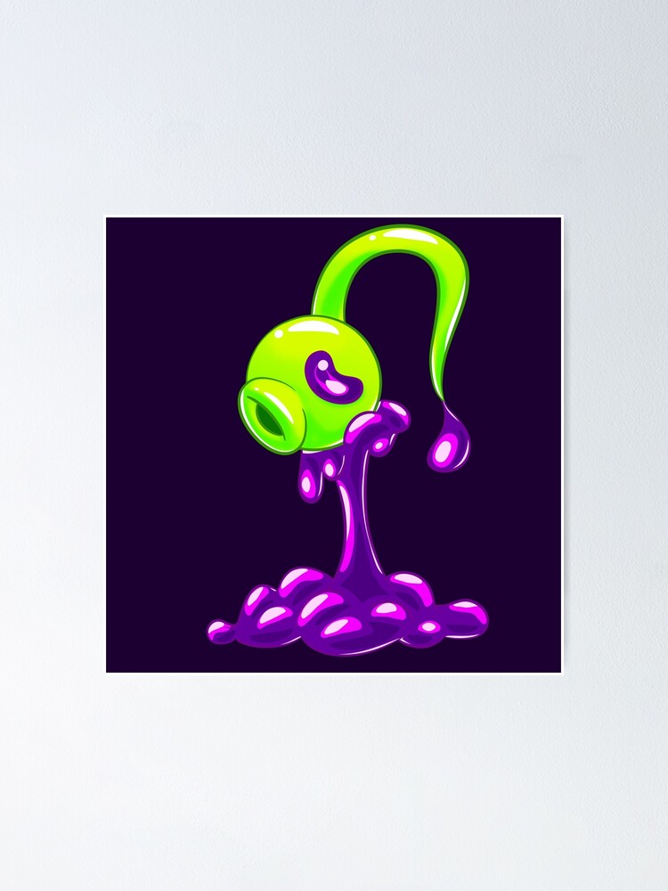 "Goo Peashooter" Poster by BatmanPortal14 Redbubble
