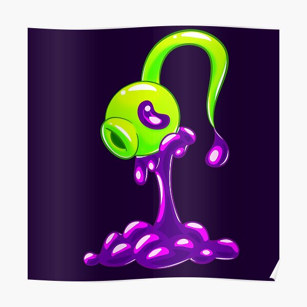 "Goo Peashooter" Poster by BatmanPortal14 Redbubble