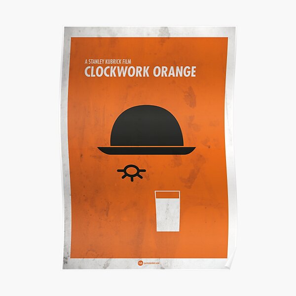 Affiche de film orange mécanique Poster