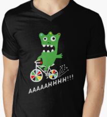Critter Bike - dark Men's V-Neck T-Shirt