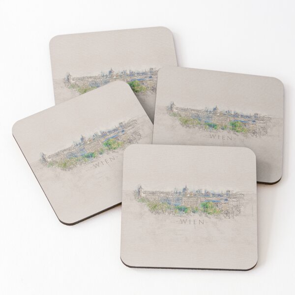 Item preview, Vienna City Sketch - Digital Art designed and sold by Nartissima.