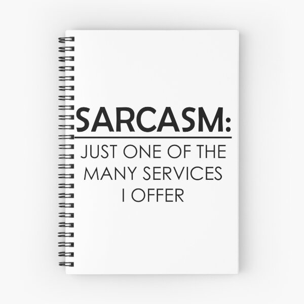 Item preview, Sarcasm: Just one of the many services I offer designed and sold by ArkadiaDesign.