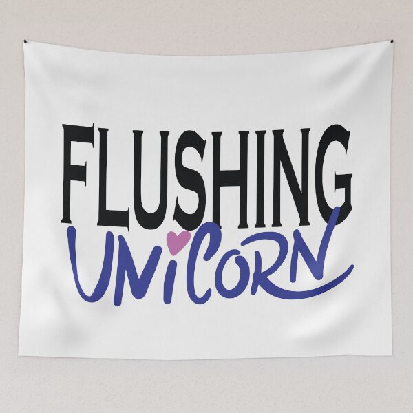 Item preview, Flushing Unicorn New York Raised Me designed and sold by ProjectX23.