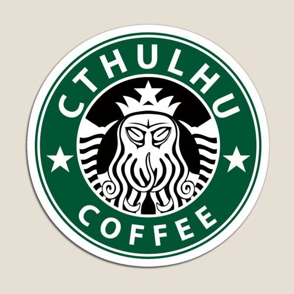 Cthulhu Coffee Imán