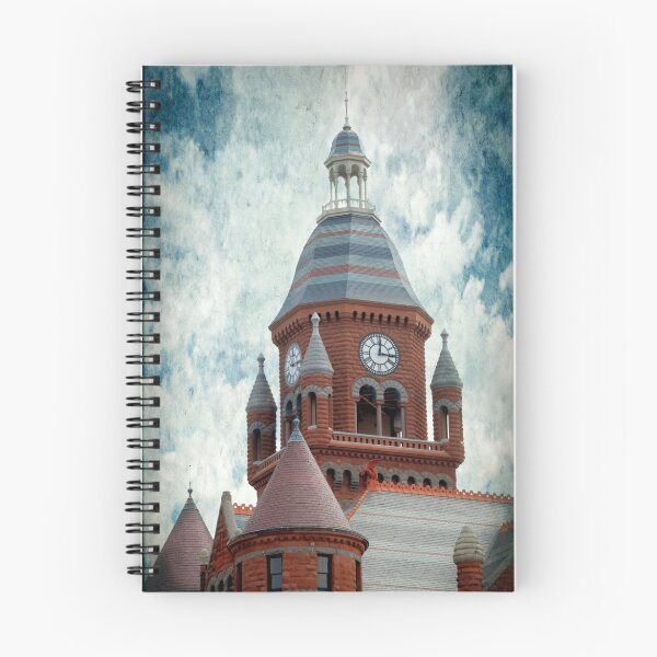 Artikelvorschau, Old Red Courthouse Textured entworfen und verkauft von Colleen Drew.