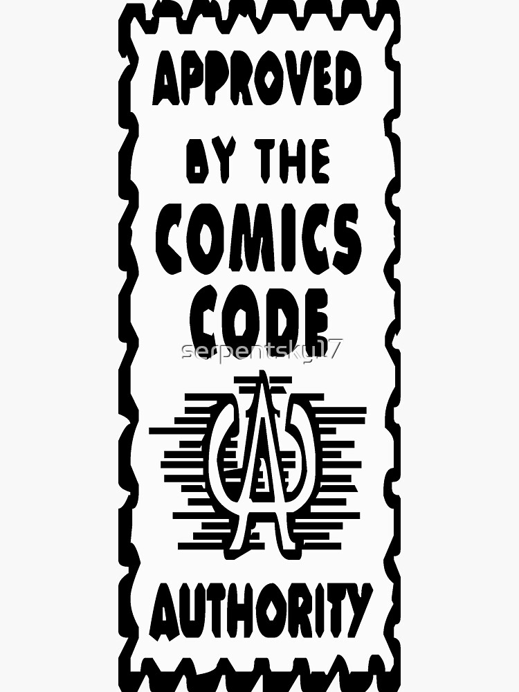 comics code authority shirt