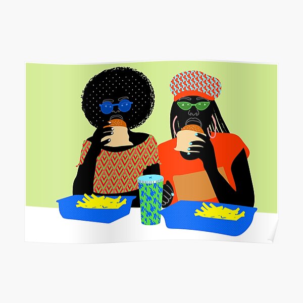 Burger ladies Poster