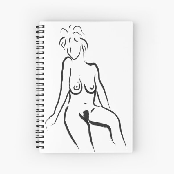 Nude Expression Spiral Notebook
