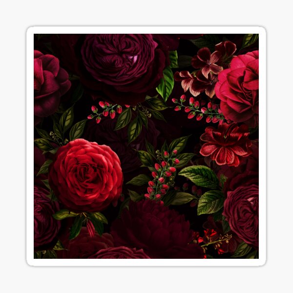 Item preview, Mystical night Botanical Night Garden VI Nightgarden designed and sold by UtArt.