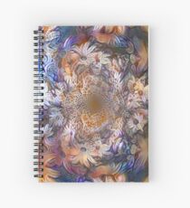 Floral abstract pattern Spiral Notebook