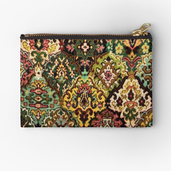 Tapestry Zipper Pouch