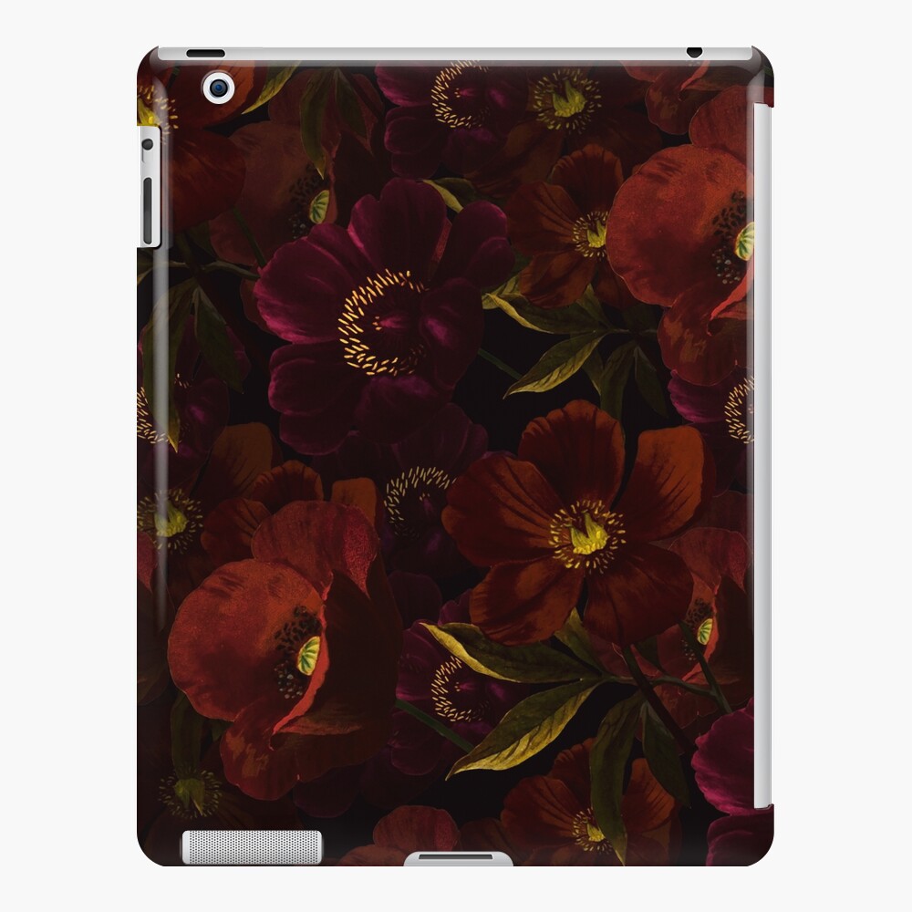 Poppies at night iPad Case & Skin