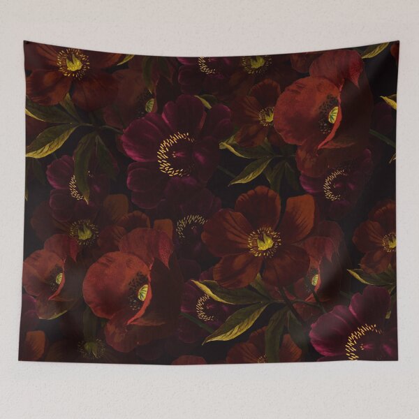 Item preview, Poppies Botanical Night Garden Nightgarden designed and sold by UtArt.