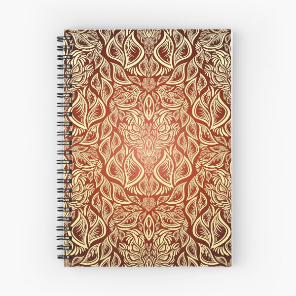 Item preview, Decorative seamless floral ornament designed and sold by Olga Altunina.