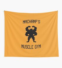 Machamp's Muscle Gym Wall Tapestry