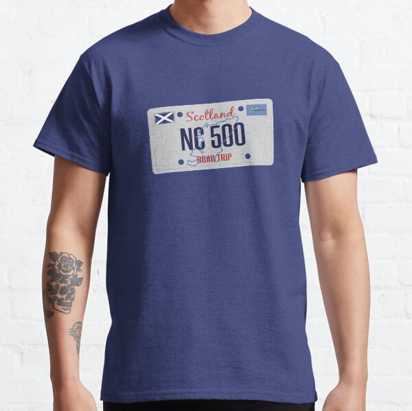 NC500 North Coast 500 Scotland Road Trip Classic T-Shirt