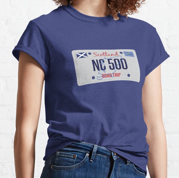 NC500 North Coast 500 Scotland Road Trip Classic T-Shirt