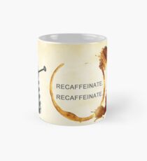 Doctor Who inspired dalek mug. Recaffeinate. Mug