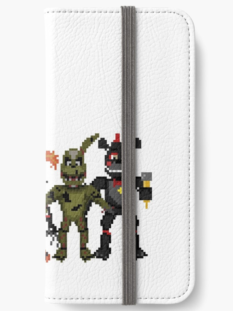 FNAF 6 Scrap Animatronics 8 bit | Sticker