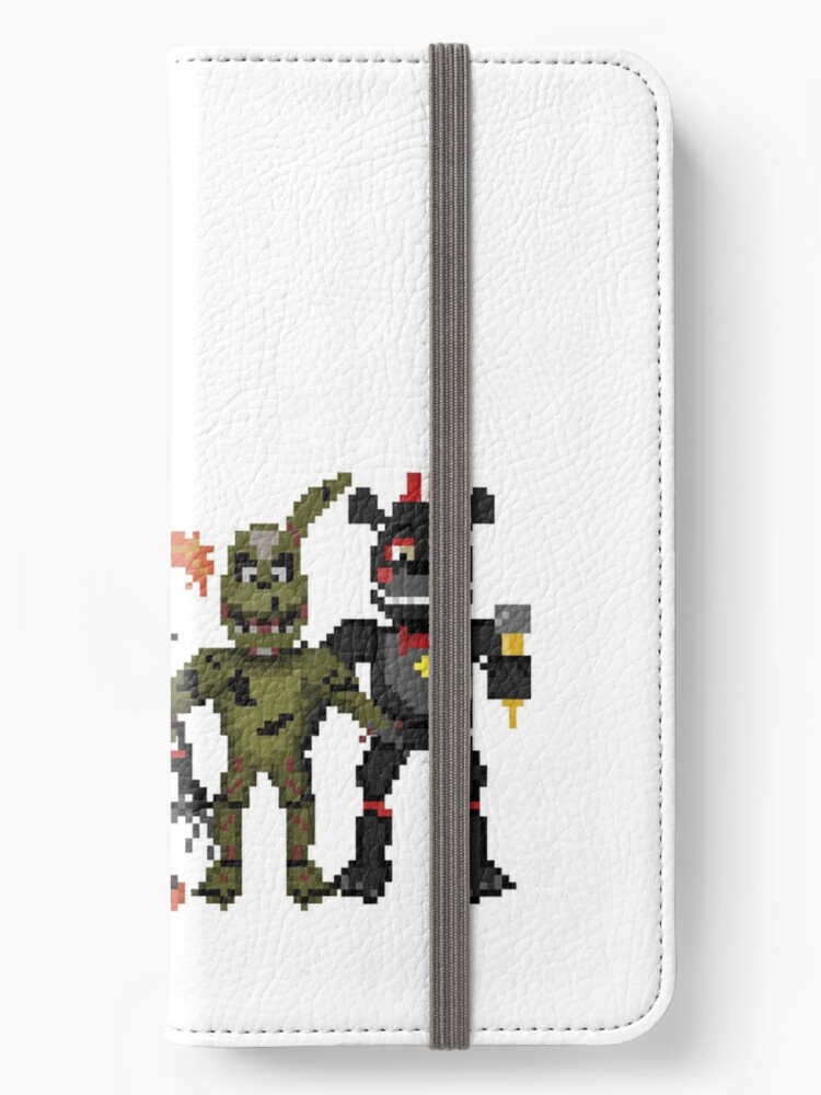 FNAF 6 Scrap Animatronics 8 bit | iPhone Wallet