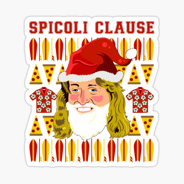 Spicoli Clause Sticker