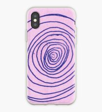 #illustration #pattern #abstract #chalkout #design #art #vector #spiral #symbol #shape #scribble #circle #nopeople #inarow #textured #oldfashioned #retrostyle #square iPhone Case