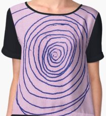 #illustration #pattern #abstract #chalkout #design #art #vector #spiral #symbol #shape #scribble #circle #nopeople #inarow #textured #oldfashioned #retrostyle #square Chiffon Top